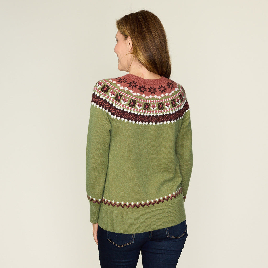 Woodland Fox Fair Isle Sweater