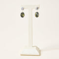 Post Back Marble Drop Earrings
