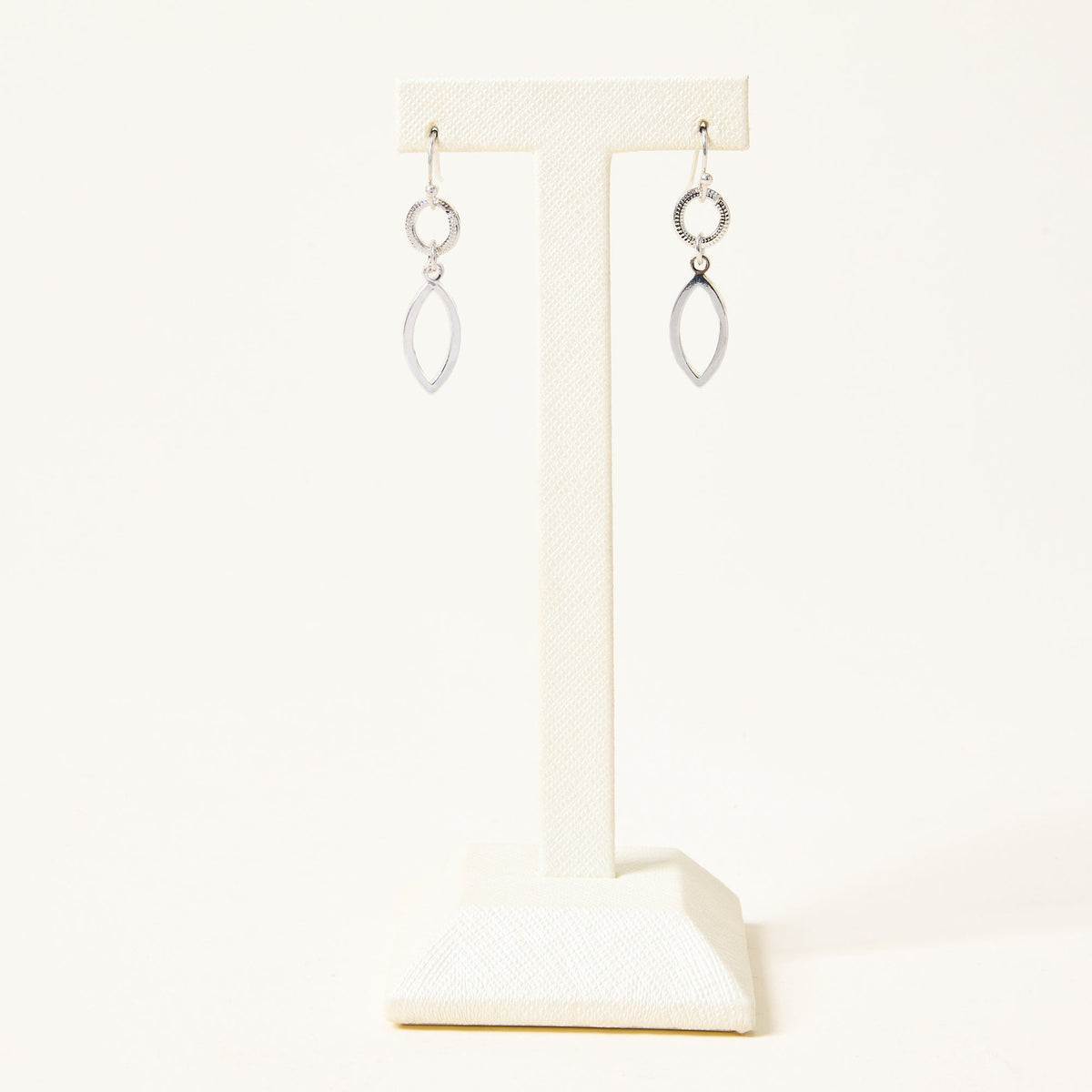 Metal Drop Dainty Fishhook Earrings