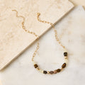 Short Tiger's Eye Necklace