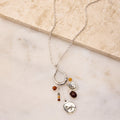 Short Rope Chain Dangle Necklace
