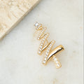 Metal Rhinestone Christmas Tree Pin