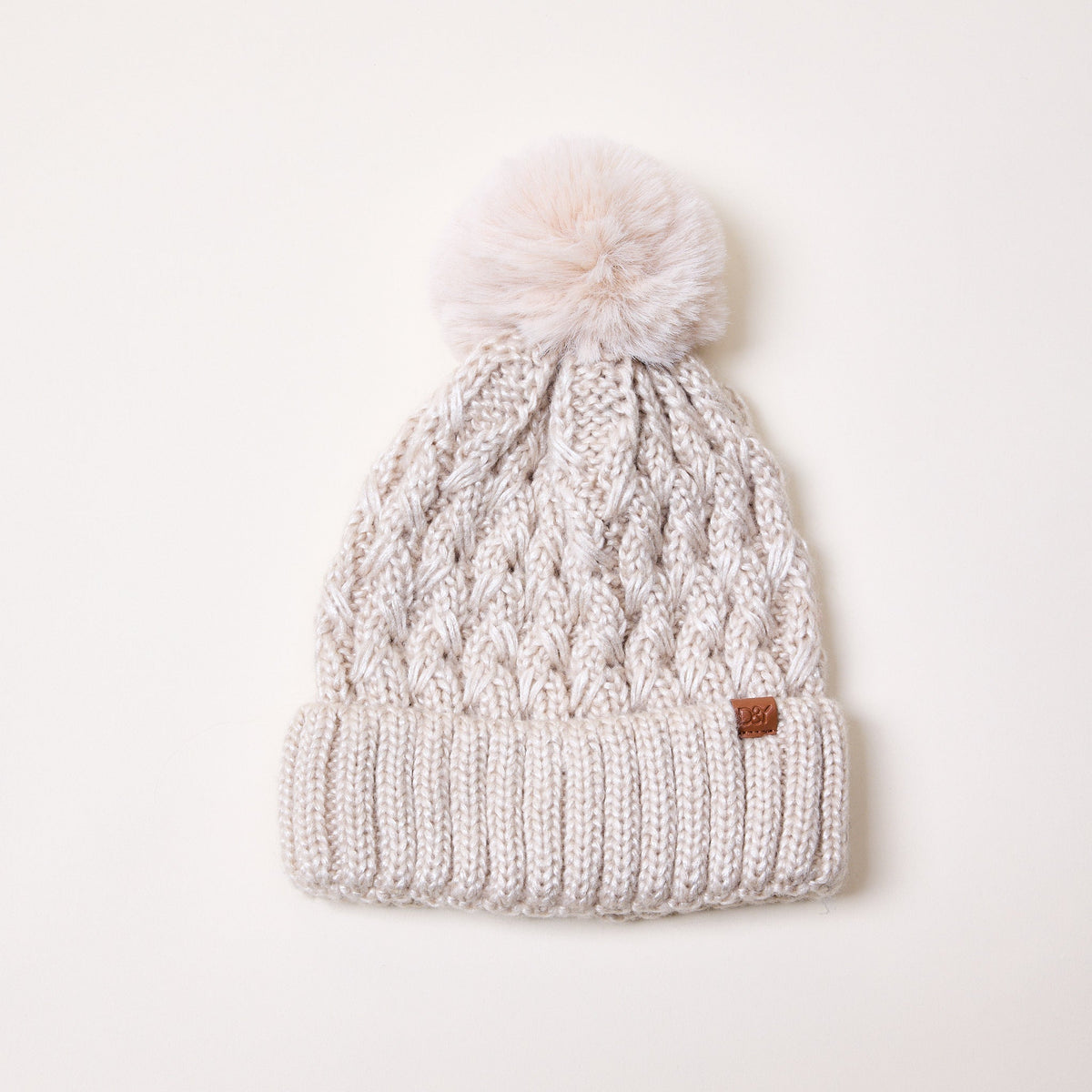 Cable Knit Stocking Hat