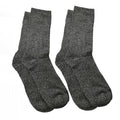 Grey Pillow Sole 2 Pack Crew Socks