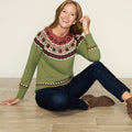 Woodland Fox Fair Isle Sweater