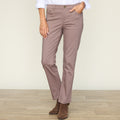 Shaped Fit Straight Leg Colored Denim Pant