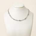 Short Mixed Linked Necklace