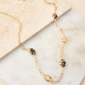 Leopard Print Long Necklace