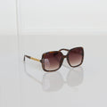 Tortoise Square Frame Sunglasses