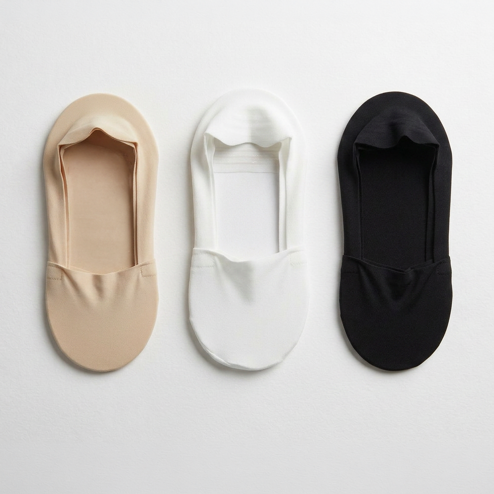 Keep Your Socks On 3 Pk Nylon Sneaker Liner