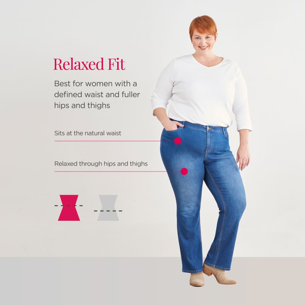 Relaxed Fit Denim Trouser