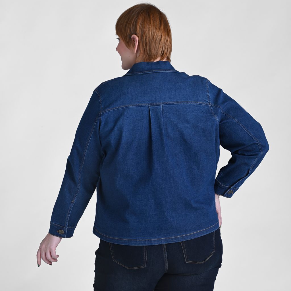 Stitch Detail Denim Jacket