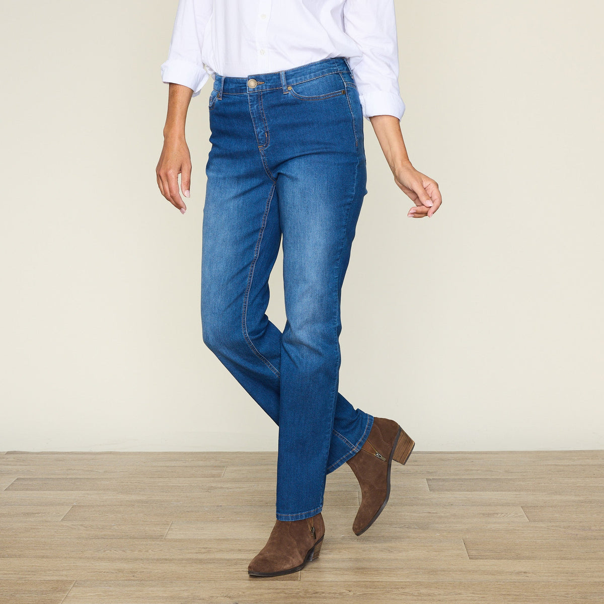 Everyday Relaxed Fit Barely Boot Jean