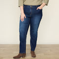 Everyday Relaxed Fit Straight Leg Jean - Dark Stonewash