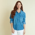 Chambray Snap Front Shirt