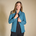 Relaxed Restyled Pleat Detail Tie Waist Jacket